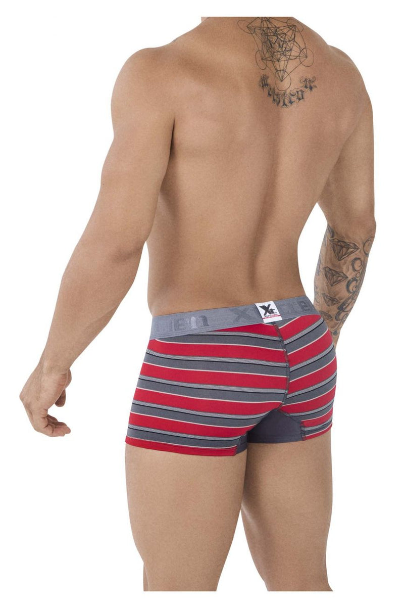 Xtremen 51475c Microfibre Athletic Trunks Color Red