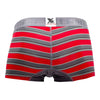 Xtremen 51475c Microfibre Athletic Trunks Color Red