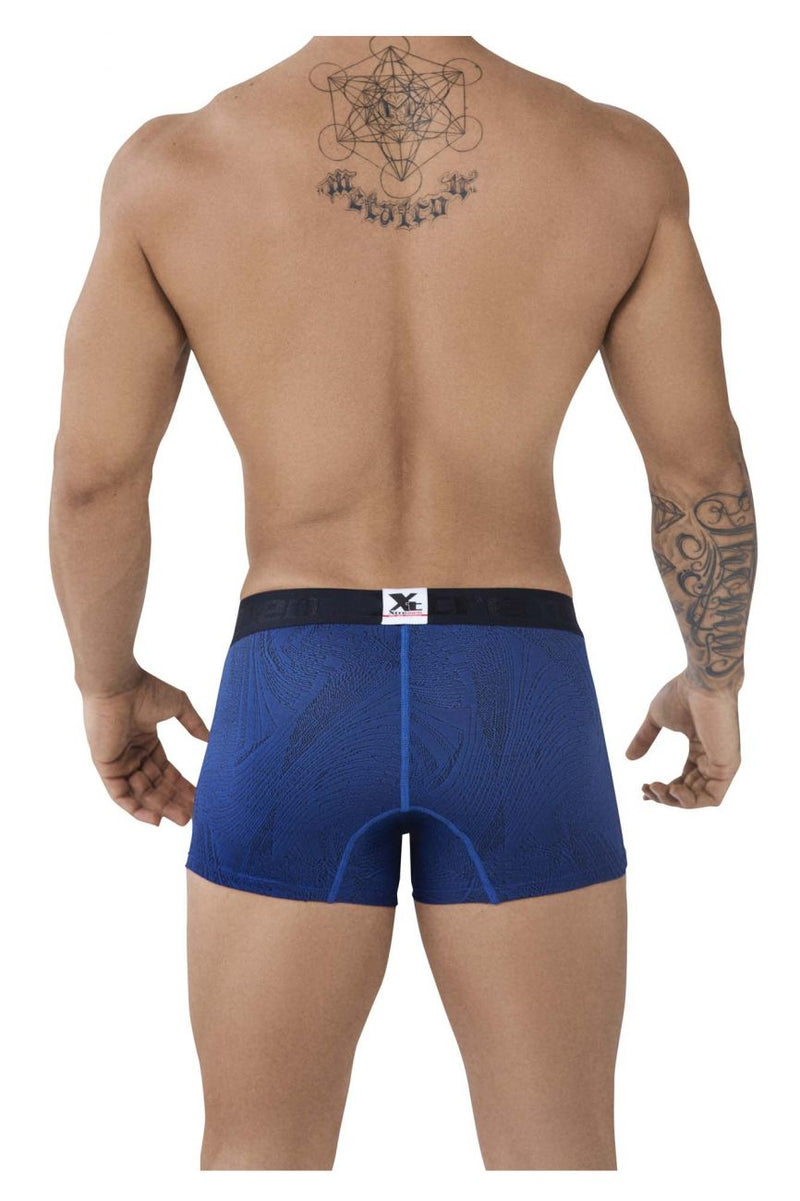 Xtremen 51477c Microfibre Jacquard Trunks Color bleu