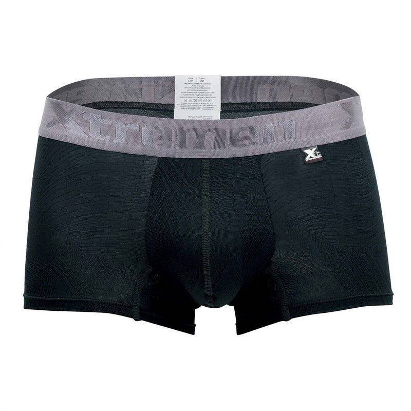 Xtremen 51477c Microfibre Jacquard Trunks Color Green