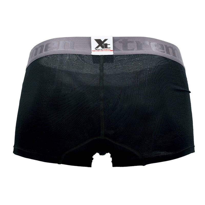 Xtremen 51477c Microfibre Jacquard Trunks Color Green