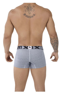 XTREMEN 51478C超细纤维Jacquard Trunks颜色灰色