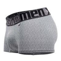 Xtremen 51478C Microfibre Jacquard Trunks Color Grey