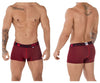 Xtremen 51478C Microfibra Jacquard Trunks color rojo