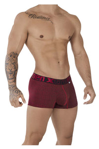 Xtremen 51478C Microfibre Jacquard Trunks Color Red