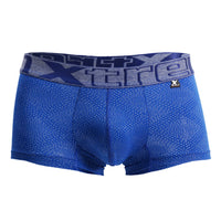 Xtremen 54446C Jacquard Stripes Boxer Briefs Color Blue