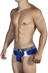 Xtremen 91014-3 3PK Briefs Couleurs bleu-gris-bleu