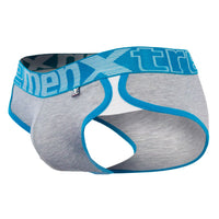 Xtremen 91014-3 3PK Briefs Couleurs bleu-gris-bleu