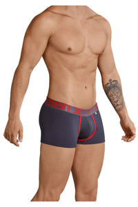 Xtremen 91028 Briefes de boxer de tuyauterie couleur gris