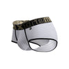 Xtremen 91029 Stripes Briefs Color blanco