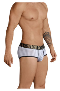 Xtremen 91029 Stripes Briefs Color blanco