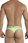 Xtremen 91031-3 3PK Thongs Color Green-White-Blue