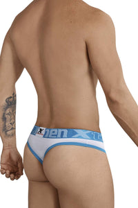 Xtremen 91031-3 3pk tangas color verde-blanco-azul