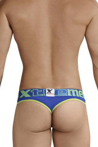 Xtremen 91031-3 3pk tangas color verde-blanco-azul