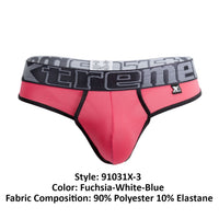 Xtremen 91031x-3 3pk tangas color fucsia-blue-azul