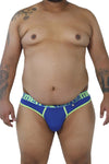 Xtremen 91031x-3 3pk thongs रंग फुचिया-व्हाइट-ब्लू