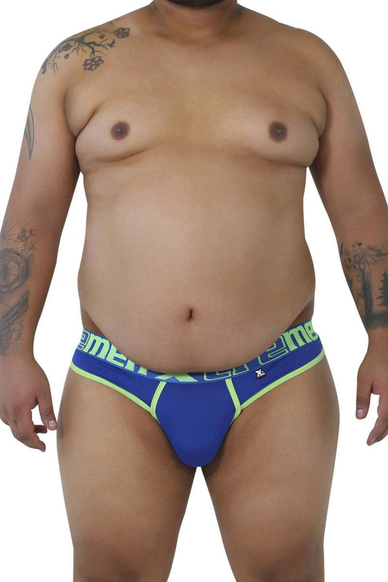 Xtremen 91031x-3 3pk tangas color fucsia-blue-azul