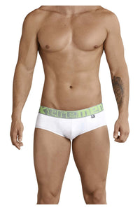 Xtremen 91032 Butt lifter Jockstrap Color White-Silver