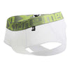 Xtremen 91032 Butt LIBTER Jockstrap Color White-Silver