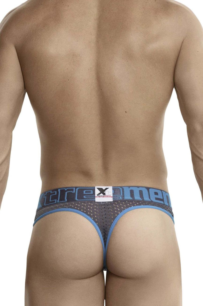 Xtremen 91036-3 3pk tangas color blanca-gris azul