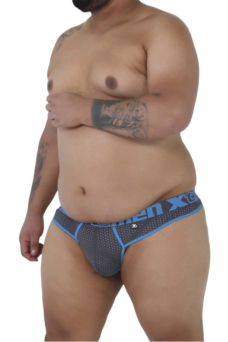 Xtremen 91036x-3 3pk tangas color blanca-gris azul