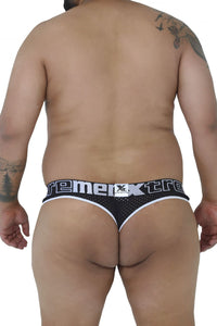 Xtremen 91036x Mesh Thongs Color noir