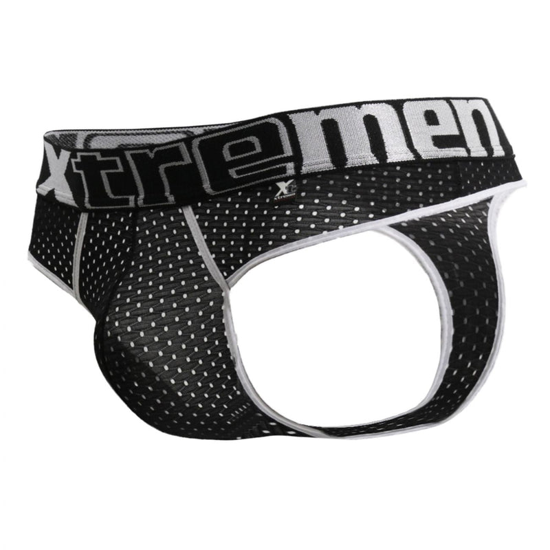 Xtremen 91036x Mesh Thongs Color noir