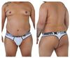 Xtremen 91036x Mesh Thongs Color White