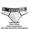 Xtremen 91036x Mesh Thongs Color blanc