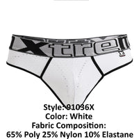 Xtremen 91036x Mesh Thongs Color blanc