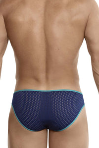 Xtremen 91040-3 3pk Briefs Color Black-White-Blue