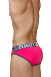 Xtremen 91053-3 3PK Briefs Couleurs Fuchsia-Green-Fuchsia