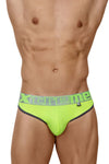 Xtremen 91053-3 3PK Briefs Couleurs Fuchsia-Green-Fuchsia