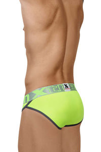 Xtremen 91053-3 3pk Briefs Color Fucsia-Green-Fuchsia