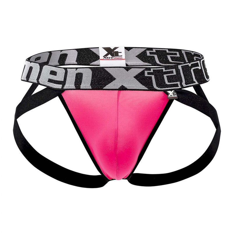 Xtremen 91054x-3 3pk jockstrap coloriage pétrole-fuchsia-petrol