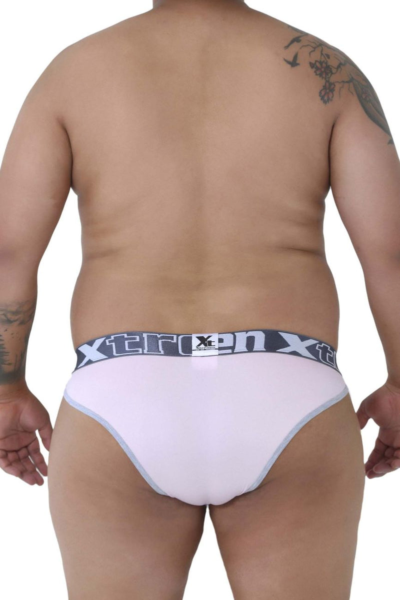 Xtremen 91057x-3 3pk बिकनी रंग ग्रे-ब्लू-गुलाबी