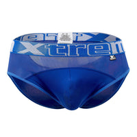 Xtremen 91059 Peekaboo Mesh Briefs Color Bleu