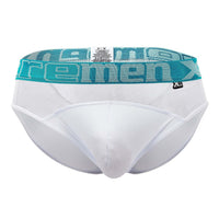 Xtremen 91059 Peekaboo Mesh Briefs Color blanco