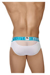 Xtremen 91059 Peekaboo Mesh Briefs Color White