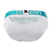 Xtremen 91059 Peekaboo Mesh Briefs Color White