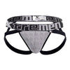 Xtremen 91069 Microfibre Jacquard Jockstrap Color Grey