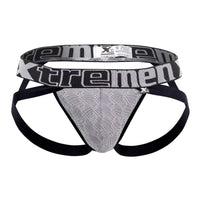 Xtremen 91069 Microfibra Jacquard Jockstrap Color Gris