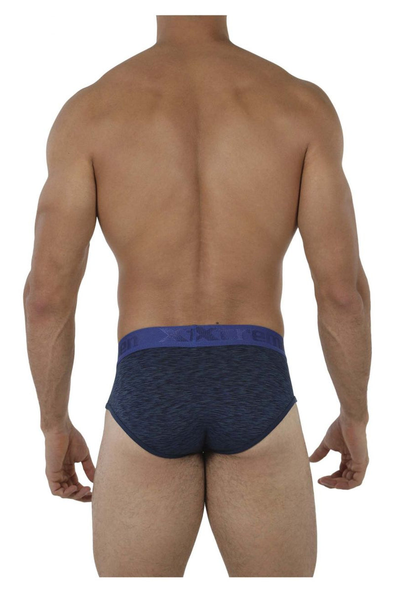 Xtremen 91071 Microfibre Sports Briefs Couleurs bleu foncé