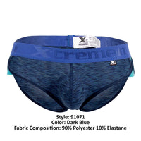 Xtremen 91071 Microfibre Sports Briefs Couleurs bleu foncé