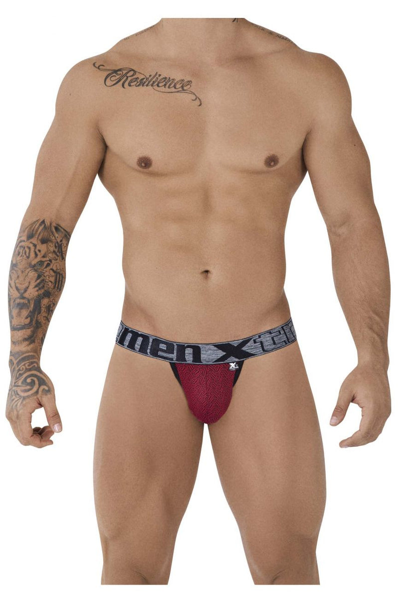 Xtremen 91081 Microfibre Jacquard Bikini couleur rouge