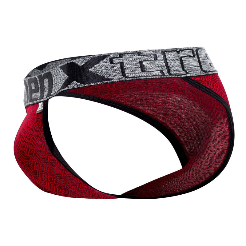 Xtremen 91081 Microfibre Jacquard Bikini couleur rouge