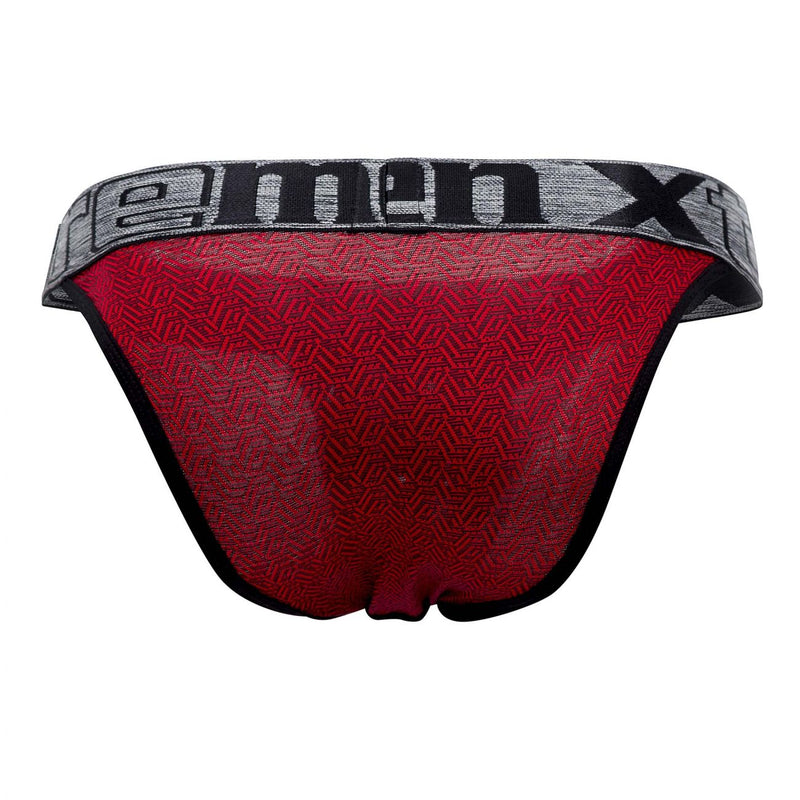 Xtremen 91081 Microfibra Jacquard Bikini Color rojo