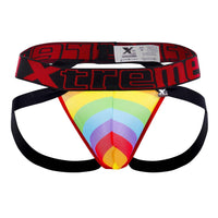 Xtremen 91083 Microfibra Pride Jockstrap Color rojo