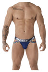 Xtremen 91084 Microfibre Pride Jockstrap Color bleu