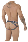 Xtremen 91084 Microfibre Pride Jockstrap Color bleu